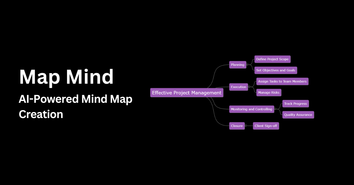 Map Mind - AI-Powered Mind Map Creation